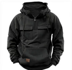Men's Solid Color Casual Sweatshirt | Streetwear