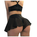 Ladies Ruffle Dance Shorts