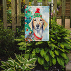 Saluki Christmas Garden Flag