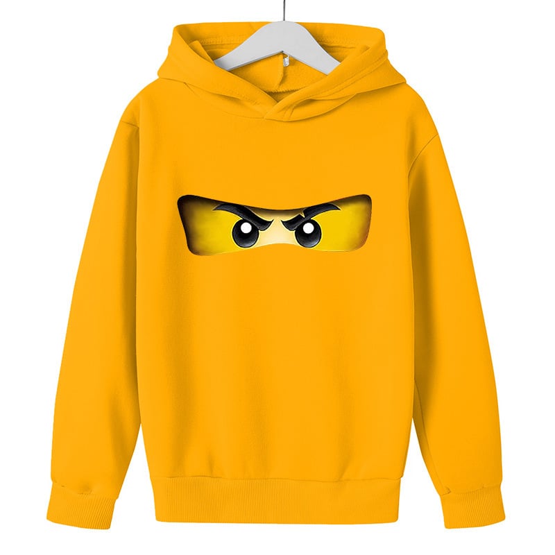 Kids Pullover with Fun Sports Print