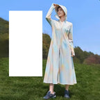 Solar Silk Jacket for Women, Versatile Hooded Cardigan