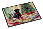 Pug Christmas Cookies Doormat