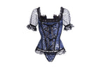 Black Strapless Corset Dress with Sleeveless Design