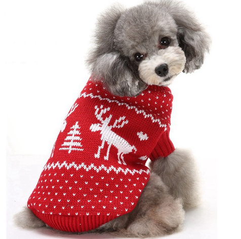 Elk Reindeer Pet Clothes for Dogs