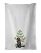 Doodle Black #2 Christmas Kitchen Towel Set of 2