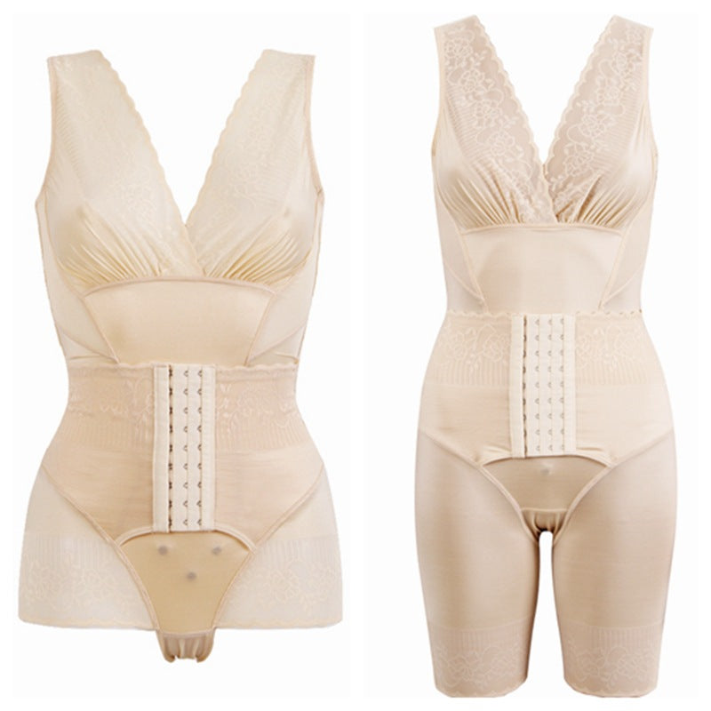 Front Buckle Shaping Bodysuit for Tummy Control
