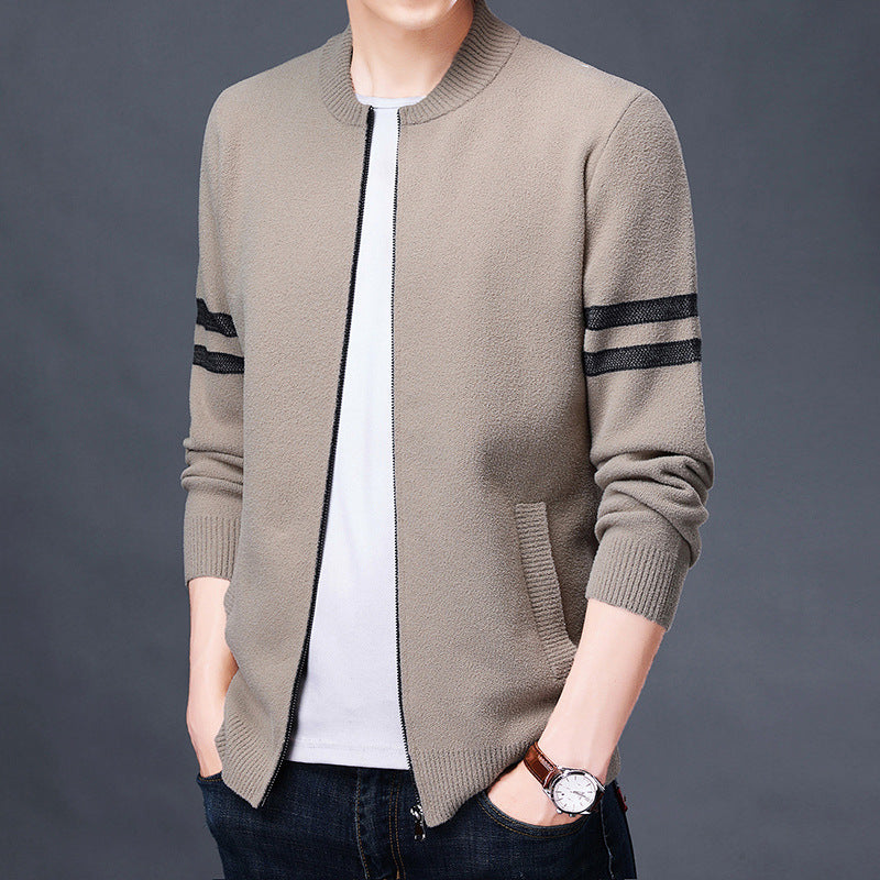 Trendy Casual Knit Sweater Jacket Top