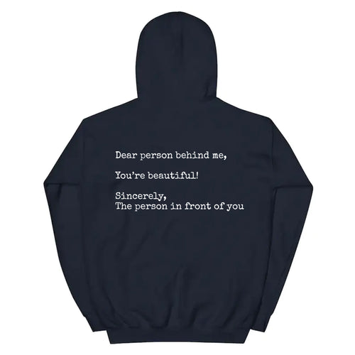 "Dear Person Behind Me Hoodie - Fashion Personality Print" | Streetwear