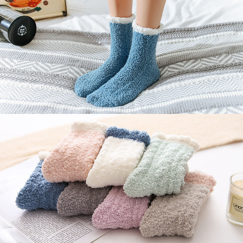 Warm Fluffy Thermal Socks for Women - Autumn & Winter