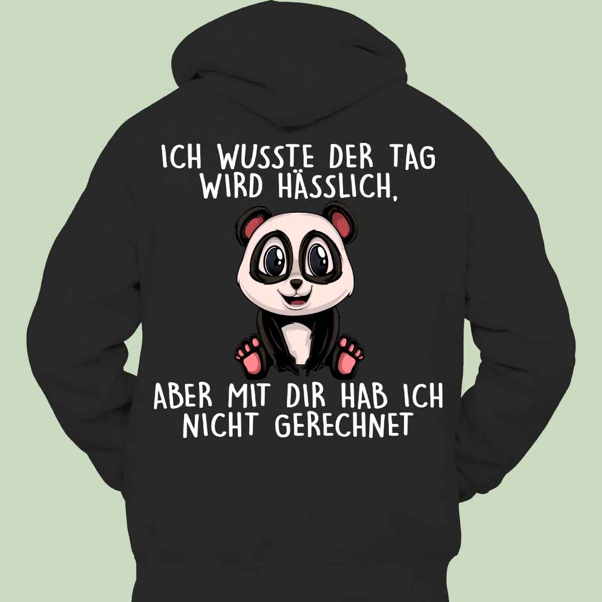 Unisex Ugly Panda Hoodie with Back Print | Streetwear