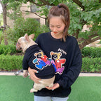 Teddy Kirkiey Cat Sweater for Spring and Autumn
