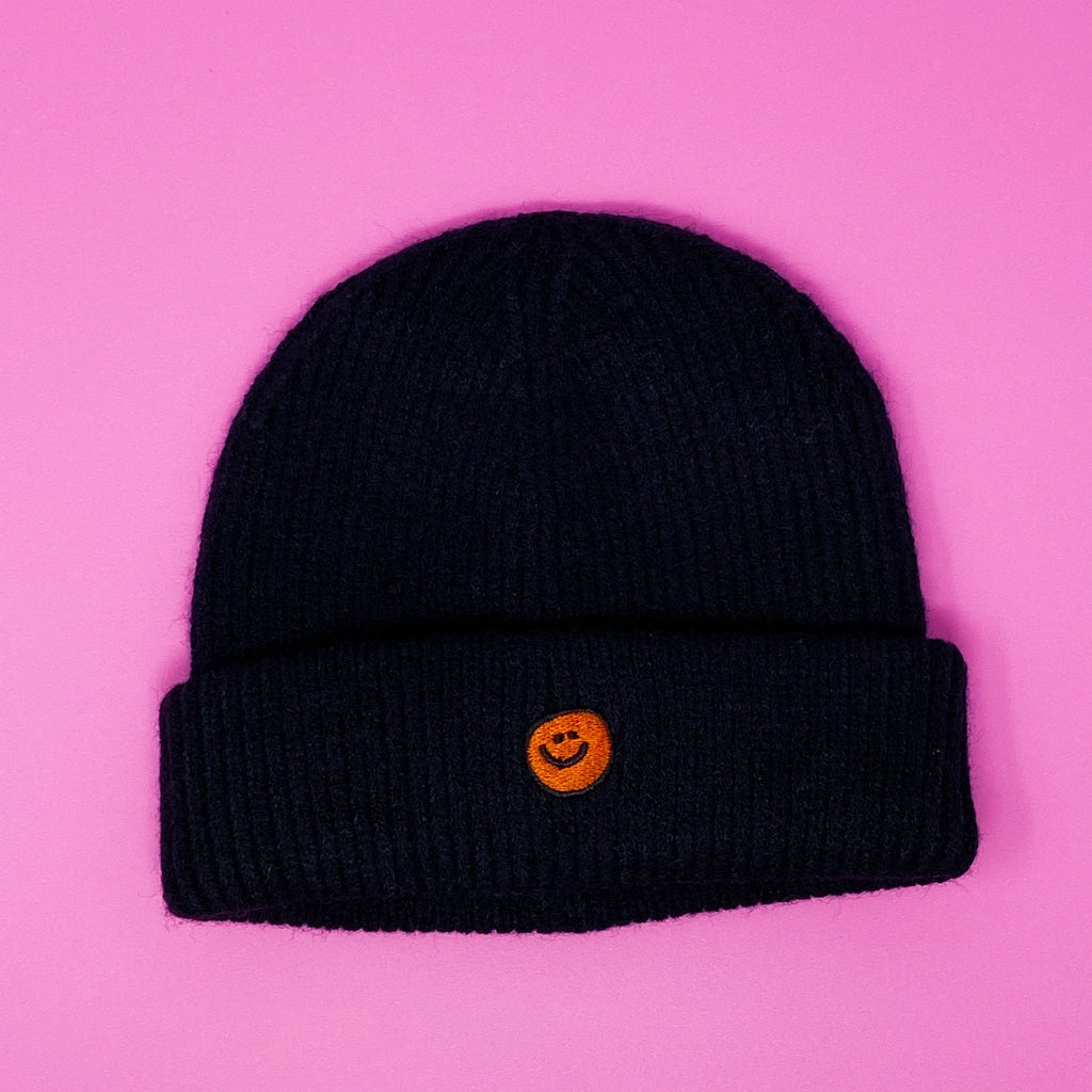 Simply Smile Beanie | Embroidered Cap