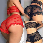 New Sexy Lingerie Set with Heart Dot Design
