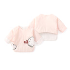 Newborn Padded Warm Jacket with Half Back Design