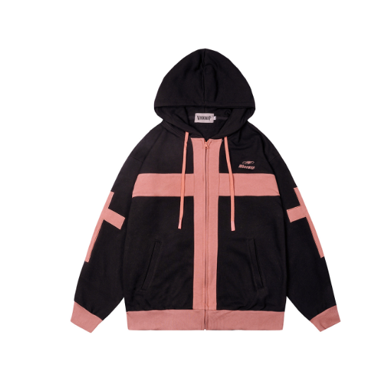 Loose Retro Hooded Sweater for Girls