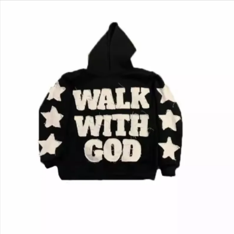 Hip-Hop Letter Embroidered Hoodie | Streetwear