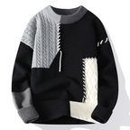 Colorblock Men's Pullover Sweater | Streetwear