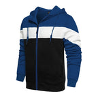 Color Block Cardigan Sweater for Youth and Men