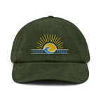 Local Sunrise Tropical Corduroy Hat | Embroidered Cap