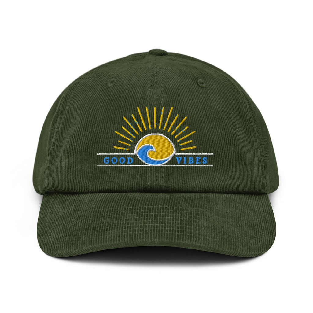 Local Sunrise Tropical Corduroy Hat | Embroidered Cap