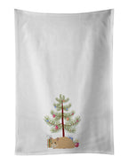 Syrian Golden Hamster Merry Christmas Kitchen Towel Set of 2