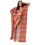 Off-Shoulder Ruffle Bikini Set