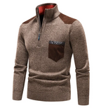 Cozy Plush Quarter-Zip Sweater