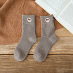 Cartoon Super Thick Northeast Cashmere Socks