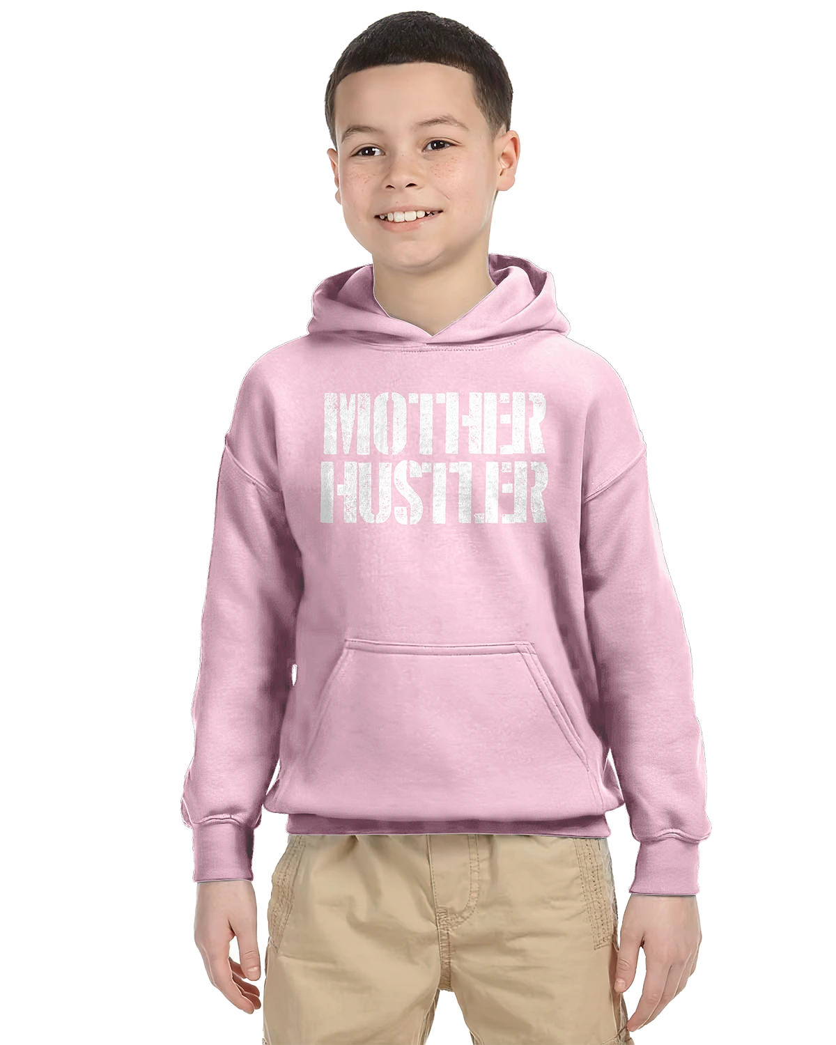 Mother Hustler Unisex Kids Hoodie | Streetwear