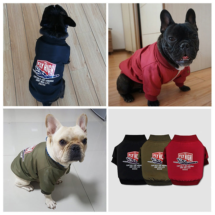Cotton Plus Fleece Jacket for Pets