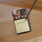 English Bulldog Cozy Christmas Sticky Note Holder