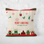 Christmas-Themed Pillow Covers with Sublimation Tech