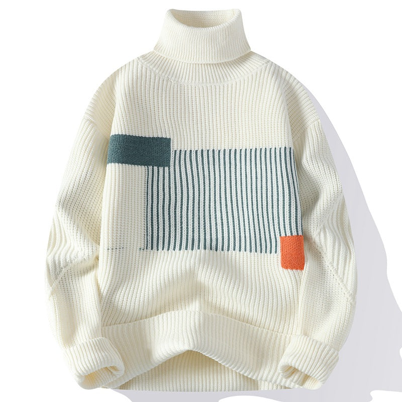 Men's Thick Thermal Knitted Sweater
