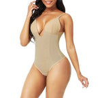 Backless Body Shaping T-Back Corset Jumpsuit