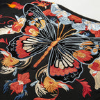 Autumn Chinese Style Zhuangzi Dream Butterfly Sweatshirt | Streetwear