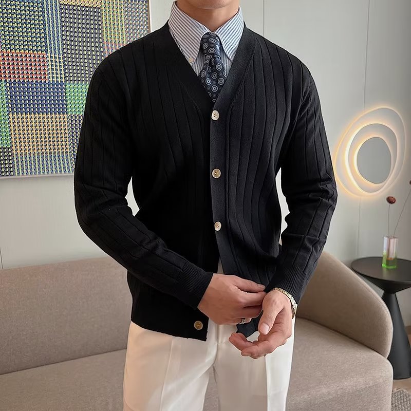 Japanese Knitwear Loose Lazy Sweater in Hong Kong Style