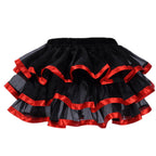 3606# Women's Uniform Corset with Skirt Set