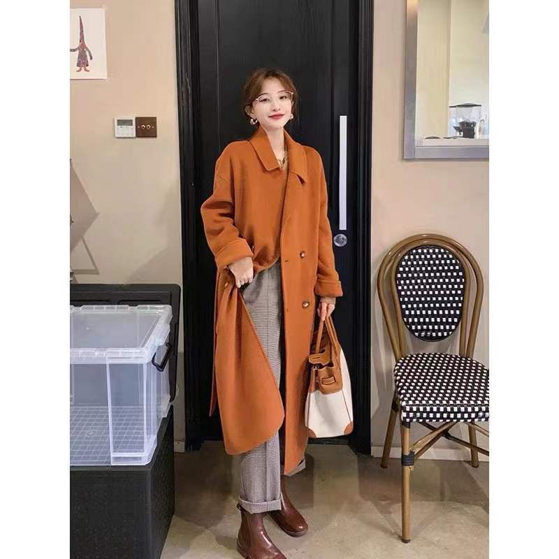 Double-faced Cashmere Mid-length Women's Coat