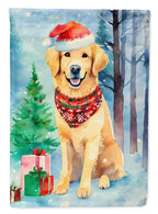 Golden Retriever Christmas Garden Flag