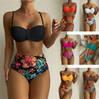 2023 High Waist Print Bikini Swimsuit for Women