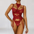 High-Quality Lace Waist Trainer Women's Bodysuit CT0995