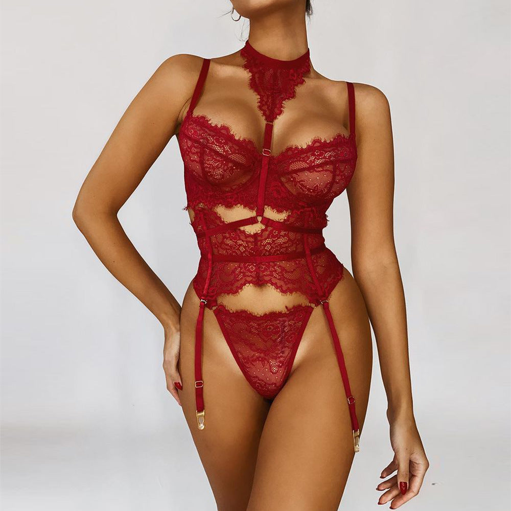 High-Quality Lace Waist Trainer Women's Bodysuit CT0995