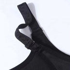 Women's Zipper Bodybuilding Belly Corset