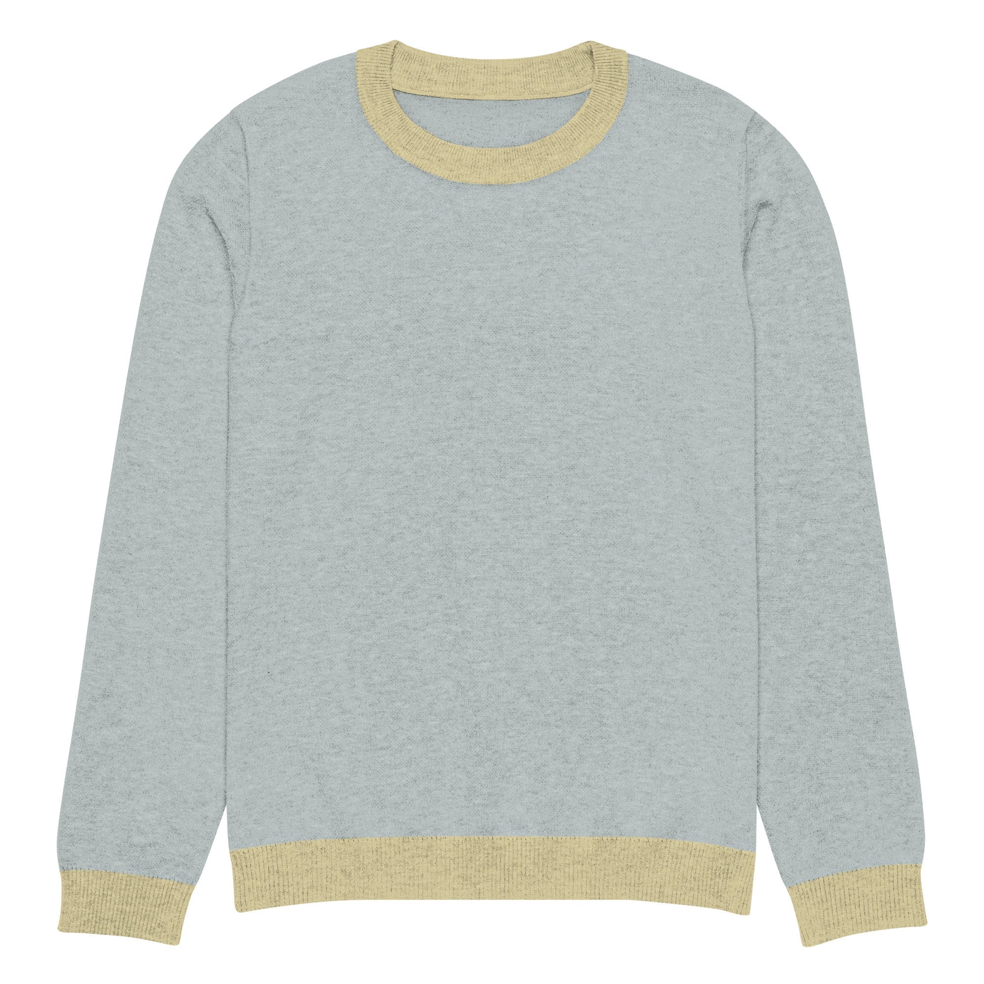 Sea Mist Knit Crew – Ocean-Inspired Autumn Sweater for Men