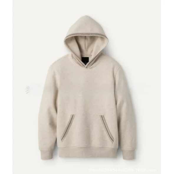 Fleece-Lined Pullover Hoodie