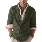 New Solid Color Knitted Jacket for Autumn and Winter