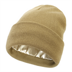 Knitted Wool Hat | Embroidered Cap