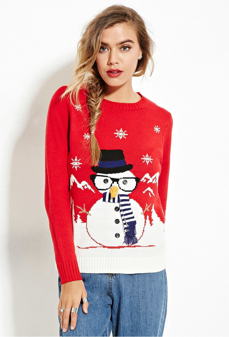 Christmas Sweater for Holidays - Long Sleeve Design