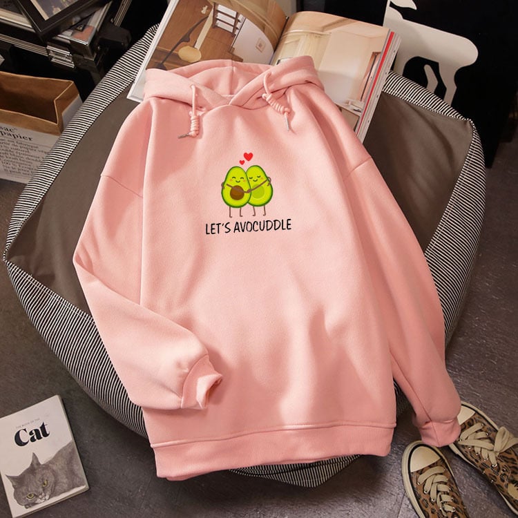 Avocado Hoodie Sweatshirt for Men and Women Plus Velvet | Streetwear