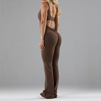 Seamless Hollow Yoga Bodysuit